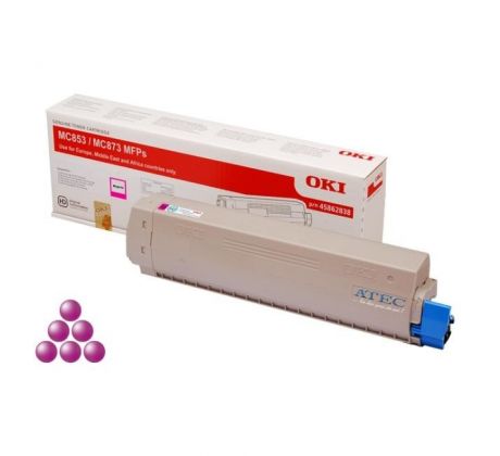 Toner OKI 45862838 pre MC853/MC873 magenta (7.300 str.)
