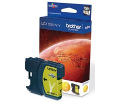 Atramentová náplň Brother LC-1100 pre MFC-6490CW/DCP-6690CW yellow HY (750 str.)