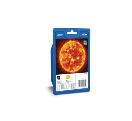Atramentová náplň Brother LC-980 pre DCP-145C/165C yellow (350 str.)
