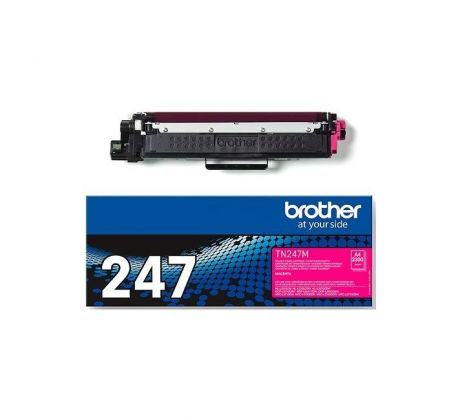 Toner Brother TN-247 pre HL-L3210CW/L3270CDW, DCP-L3510CDW/L3550CDW magenta (2.300 str.)