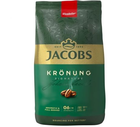 Káva Jacobs Kronung Signature zrnková 1000g
