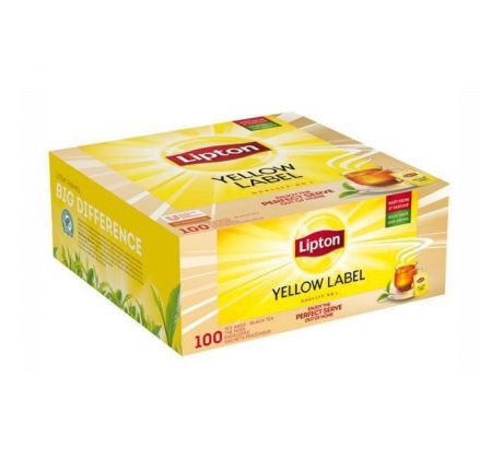Čaj Lipton čierny Yellow Label 100 x 2g