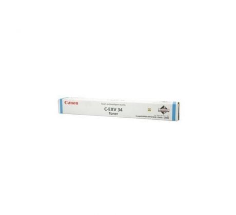 Toner Canon C-EXV34 cyan (19.000 str.) pre iRAC2020L/iRAC2020i/iRAC2030L/iRAC2030i
