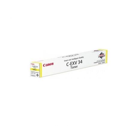 Toner Canon C-EXV34 yellow (19.000 str.) pre iRAC2020L/iRAC2020i/iRAC2030L/iRAC2030i