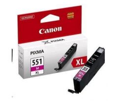 Atramentová náplň Canon CLI-551 M pre MG 5450/6350/iP7250 magenta XL (500 str.)
