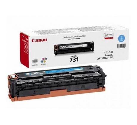 Toner Canon CRG-731 cyan (1.500 str.) pre LBP 7100cn/7110cw/MF8230Cn/8280Cw
