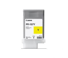 Atramentová náplň Canon PFI-107Y pre iPF 670/680/685/780/785 yellow (130 ml)