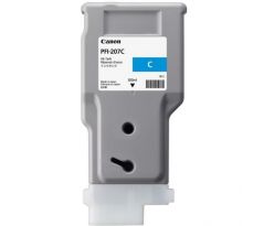 Atramentová náplň Canon PFI-207C pre iPF680/685/780/785 cyan (300 ml)