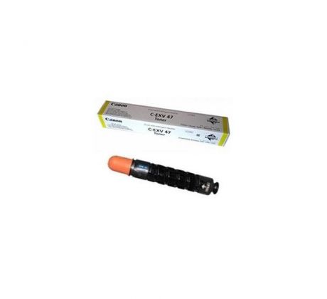 Toner Canon C-EXV47Y yellow (21.500 str.) pre iRAC250/iRAC255/iRAC350/iRAC351/iRAC355