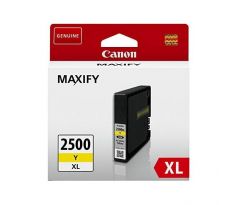 Atramentová náplň Canon PGI-2500Y pre MAXIFY iB4050/MB5050/MB5350 yellow XL (1.520 str.)