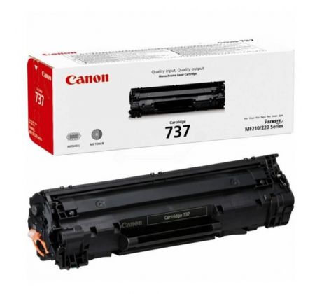 Toner Canon CRG-737 black (2.400 str.) pre i-SENSYS MF211/MF212/MF216/MF217/MF226/MF229