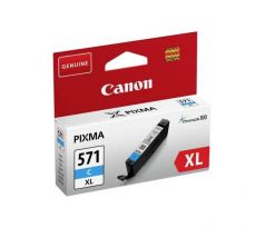 Atramentová náplň Canon CLI-571C pre MG 5750/5751/6850/6851/7750/7751 cyan XL (11 ml)