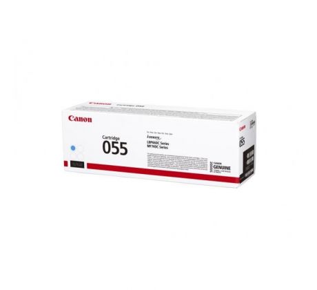 Toner Canon CRG-055 cyan (2.100 str.) pre i-SENSYNS LBP663Cdw/ MF742Cdw