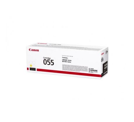 Toner Canon CRG-055 yellow (2.100 str.) pre i-SENSYNS LBP663Cdw/MF742Cdw