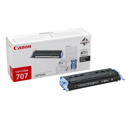 Toner Canon CRG-707 black (2.500 str.) pre LBP 5000/5100