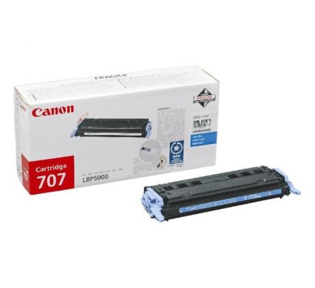 Toner Canon CRG-707 cyan (2.000 str.) pre LBP 5000/5100