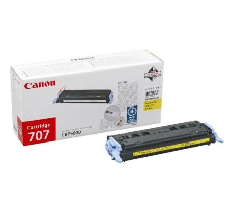 Toner Canon CRG-707 yellow (2.000 str.) pre LBP 5000/5100