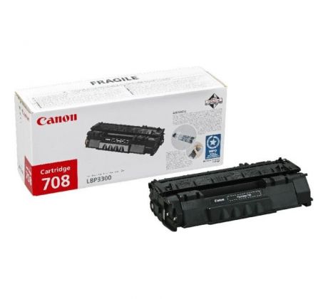 Toner Canon CRG-708 black (2.500 str.) pre LBP 3300