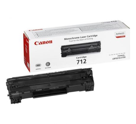 Toner Canon CRG-712 black (1.500 str.) pre LBP 3010/3100