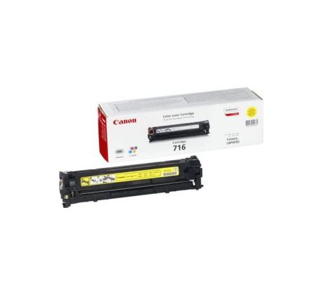 Toner Canon CRG-716 yellow (1.500 str.) pre LBP 5050/5050N/MF 8030CN/8050CN