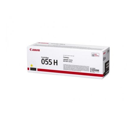 Toner Canon CRG-055H yellow (5.900 str.) pre i-SENSYNS LBP663Cdw, MF742Cdw