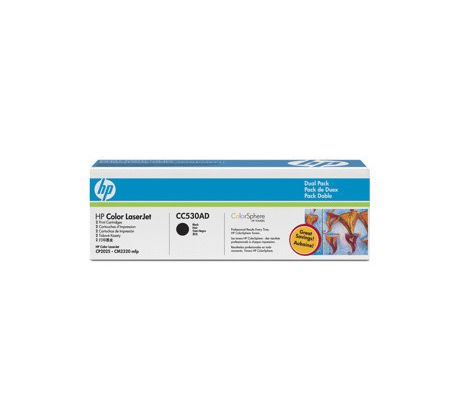 TONER HP CC530A Black Print Cartridge (CC530A)
