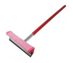 Stierka s hubkou a drevenou násadou 60 cm