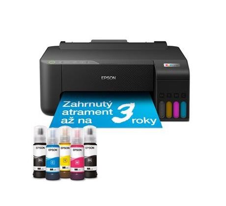 Farebná atramentová "TANK" tlačiareň EPSON L1270, USB, Wi-Fi, bezokrajová tlač fotografií (C11CJ71407)