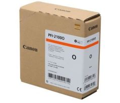 kazeta CANON PFI-2100O Orange iPF GP-2000/2600S/4000/4600S/6600S (160 ml) (5272C001)