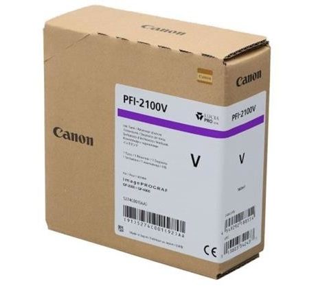 kazeta CANON PFI-2100V Violet iPF GP-2000/4000 (160 ml) (5274C001)