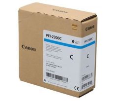 kazeta CANON PFI-2300C Cyan iPF GP-2000/4000 (330 ml) (5278C001)