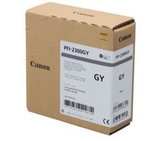 kazeta CANON PFI-2300GY Grey iPF GP-2000/4000 (330 ml) (5281C001)