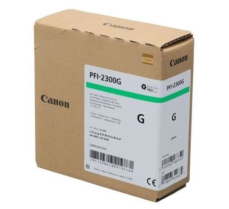 kazeta CANON PFI-2300G Green iPF GP-2000/4000 (330 ml) (5284C001)