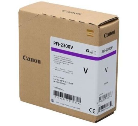 kazeta CANON PFI-2300V Violet iPF GP-2000/4000 (330 ml) (5285C001)