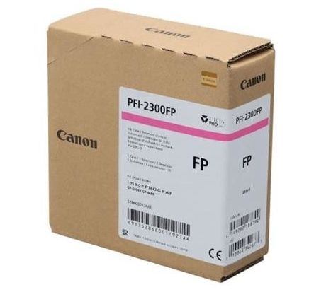 kazeta CANON PFI-2300FP Flourescent Pink iPF GP-2000/4000 (330 ml) (5286C001)