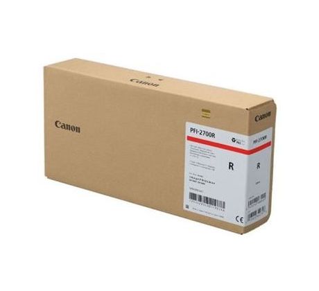 kazeta CANON PFI-2700R Red iPF GP-2000/4000 (700 ml) (5293C001)