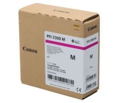 kazeta CANON PFI-3300M Magenta iPF GP-2600S/4600S/6600S, PRO-2600/4600/6600 (330 ml) (6435C001)