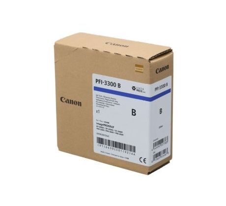 kazeta CANON PFI-3300B Blue iPF PRO-2600/4600/6600 (330 ml) (6439C001)