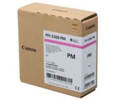 kazeta CANON PFI-3300PM Photo Magenta iPF PRO-2600/4600/6600 (330 ml) (6441C001)