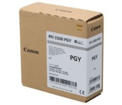 kazeta CANON PFI-3300PGY Photo Grey iPF PRO-2600/4600/6600 (330 ml) (6442C001)