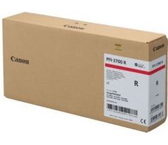 kazeta CANON PFI-3700R Red iPF PRO-2600/4600/6600 (700 ml) (6449C001)