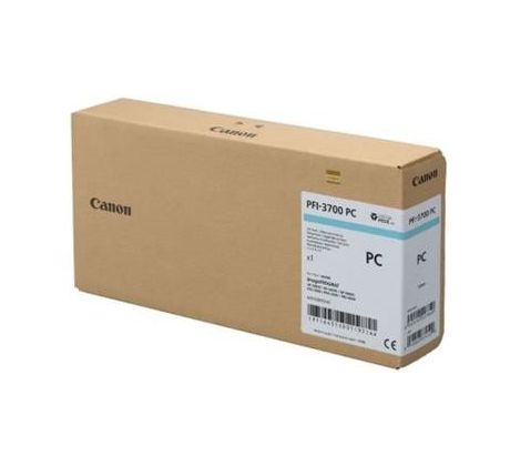 kazeta CANON PFI-3700PC Photo Cyan iPF PRO-2600/4600/6600 (700 ml) (6451C001)