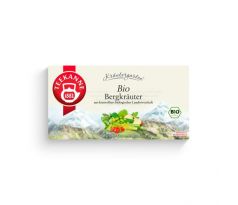Čaj TEEKANNE Bio Bergkräuter HB 20 x 1,8g