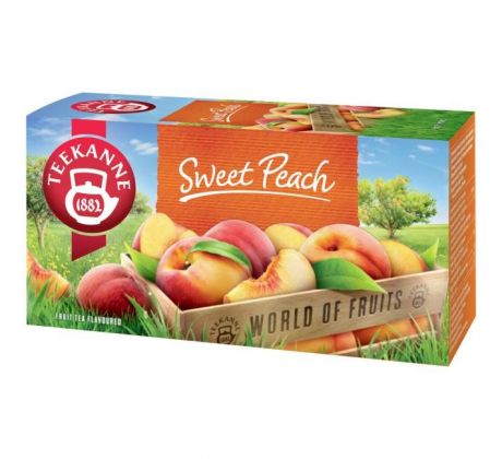 Čaj Teekanne World Of Fruits Sweet Peach HB 20 x 2,25g