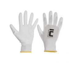 Rukavice pracovné Bunting Evolution biele, veľ. 10/XL