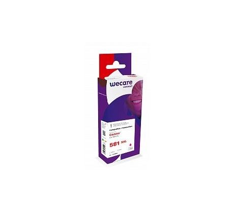 alt. kazeta wecare ARMOR pre pre CANON TS6150/TS8150/TR7550/TR8550 CLI-581M XXL Magenta 10,5ml (865 str.) (K20748W4)