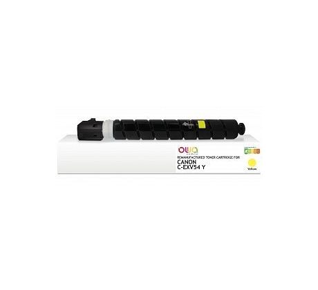 alt. toner OWA ARMOR pre CANON iR ADVANCE C3025i,C3125i CEXV54 yellow (8500 str.) (K40458OW)