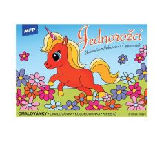 Maľovanka A5 Jednorožci