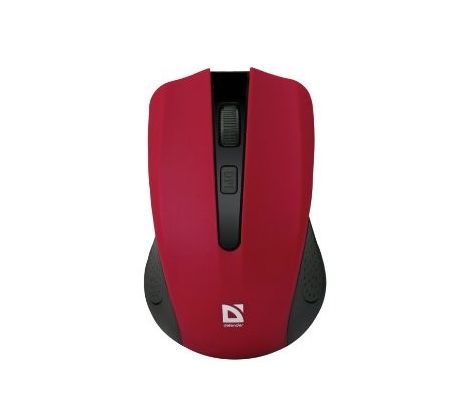 Myš bezdrôtová Defender Accura MM-935 / 1600 dpi / červená (52937)