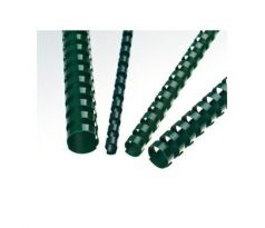 Plastic back 8 mm, green*100ks (LAMRE21DR08V)